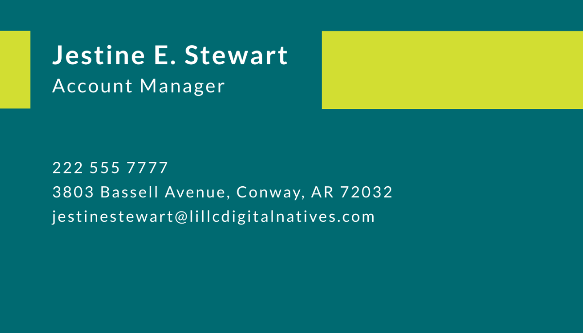 Digital Marketing Agency Business Card