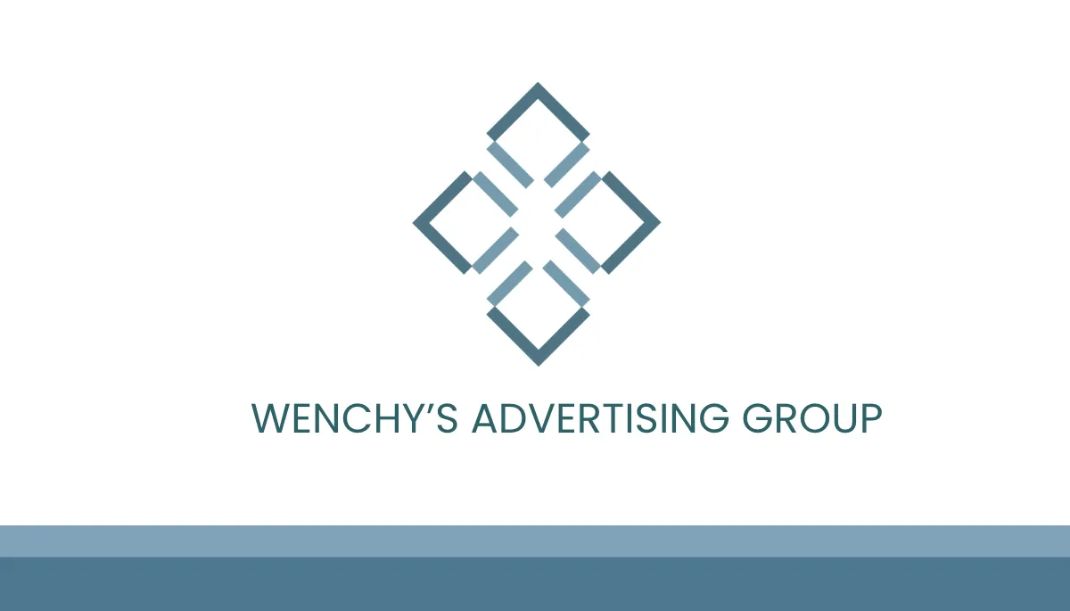 Free Minimal Advertising Agency Business Card Template to Edit Online