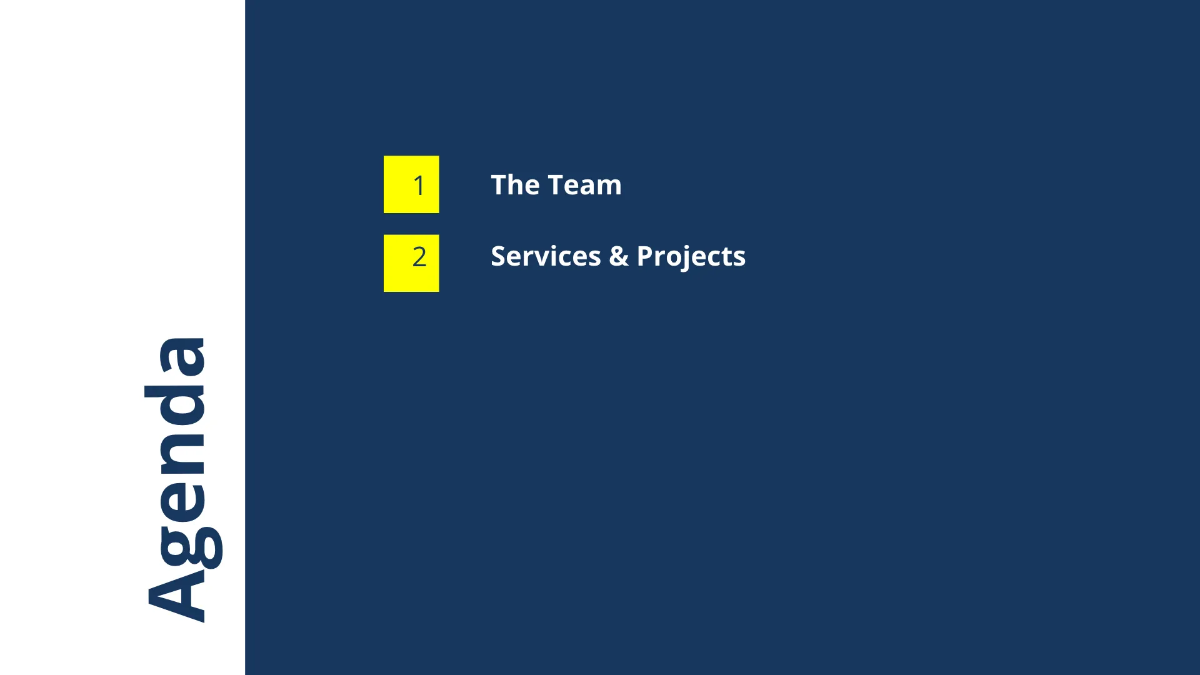 Free Advertising Agency Portfolio Presentation Template to Edit Online