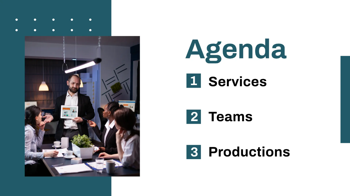 Free Advertising Agency Pitch Deck Presentation Template to Edit Online