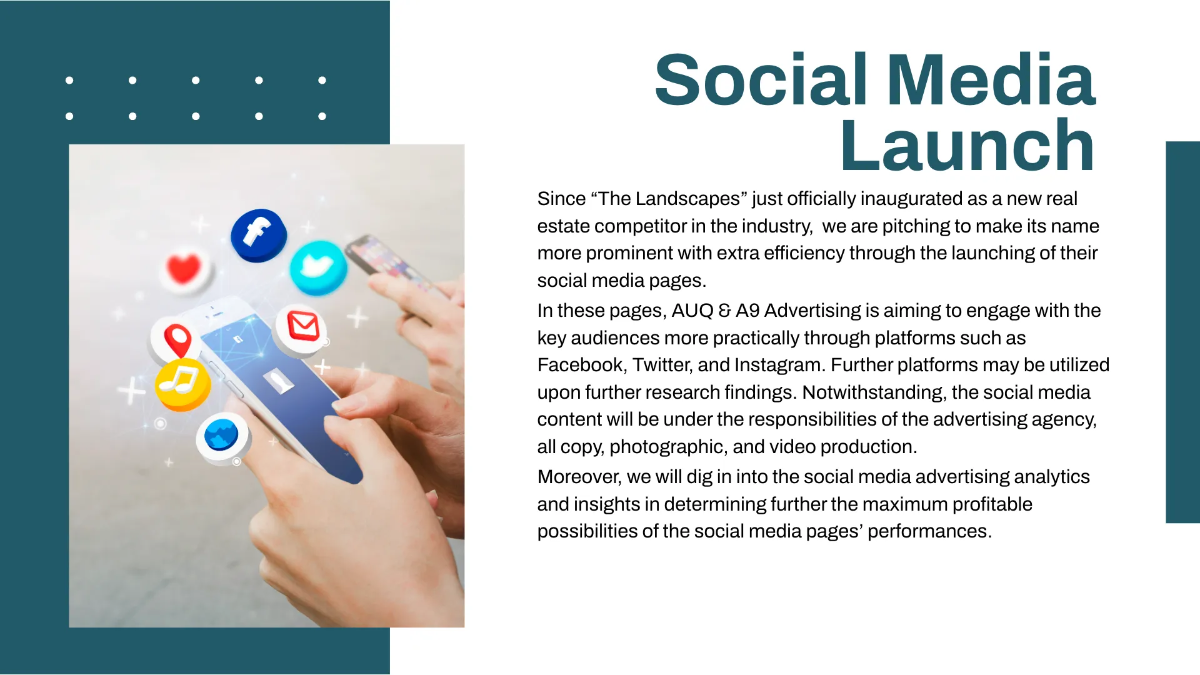 Free Advertising Agency Pitch Deck Presentation Template to Edit Online