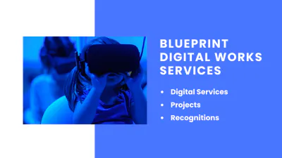 Free Digital Agency Presentation Template to Edit Online
