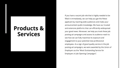 Free Agency Credentials Presentation Template to Edit Online