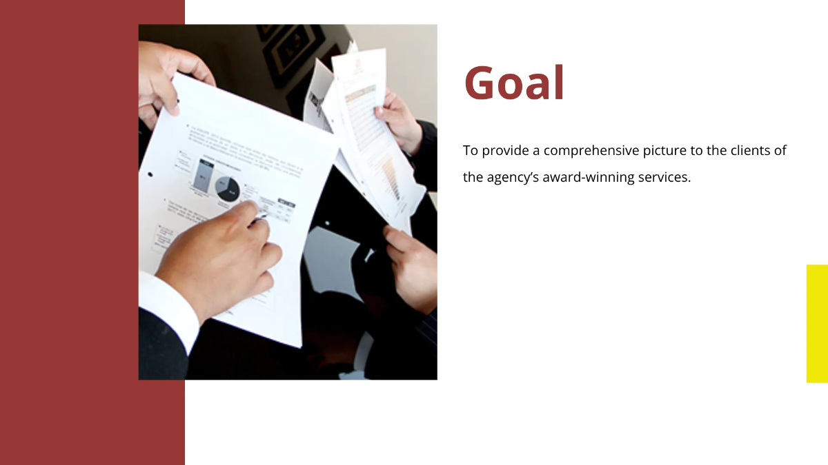 Free Agency Pitch Deck Presentation Template to Edit Online