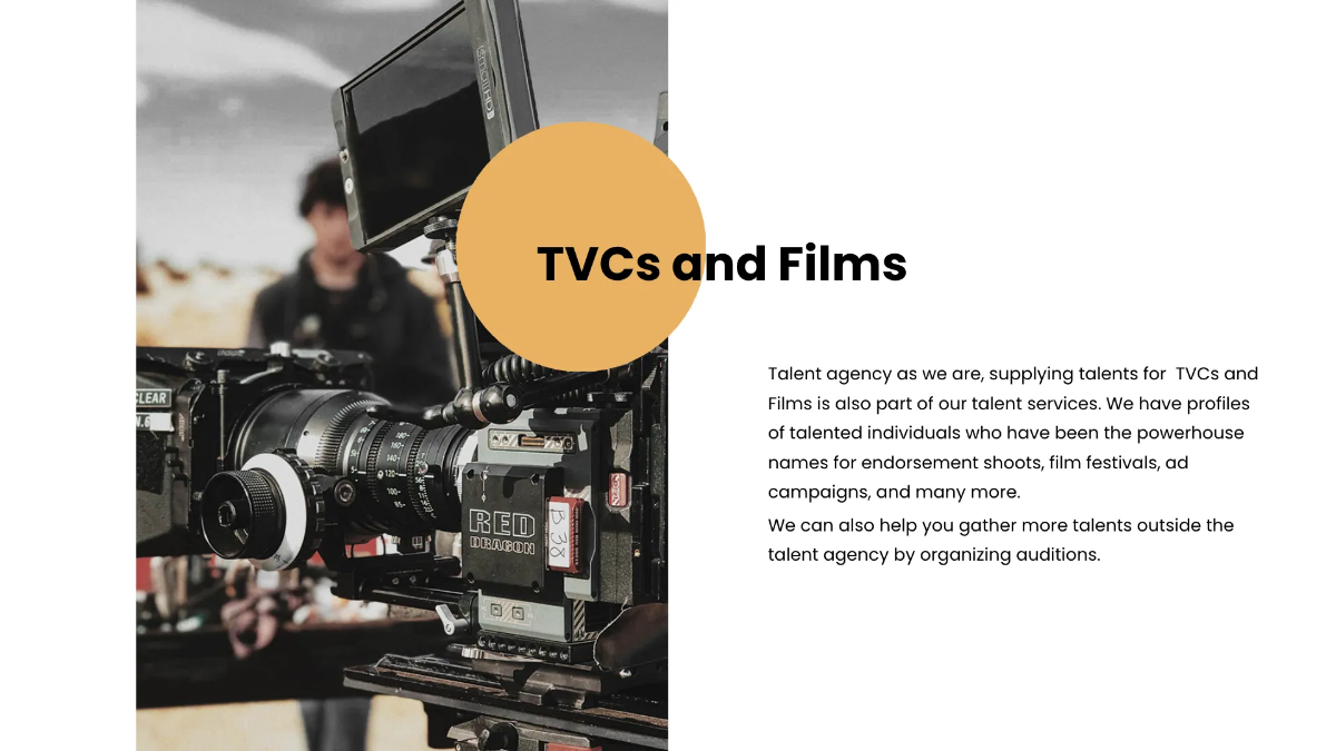 Free Professional Agency Presentation Template to Edit Online