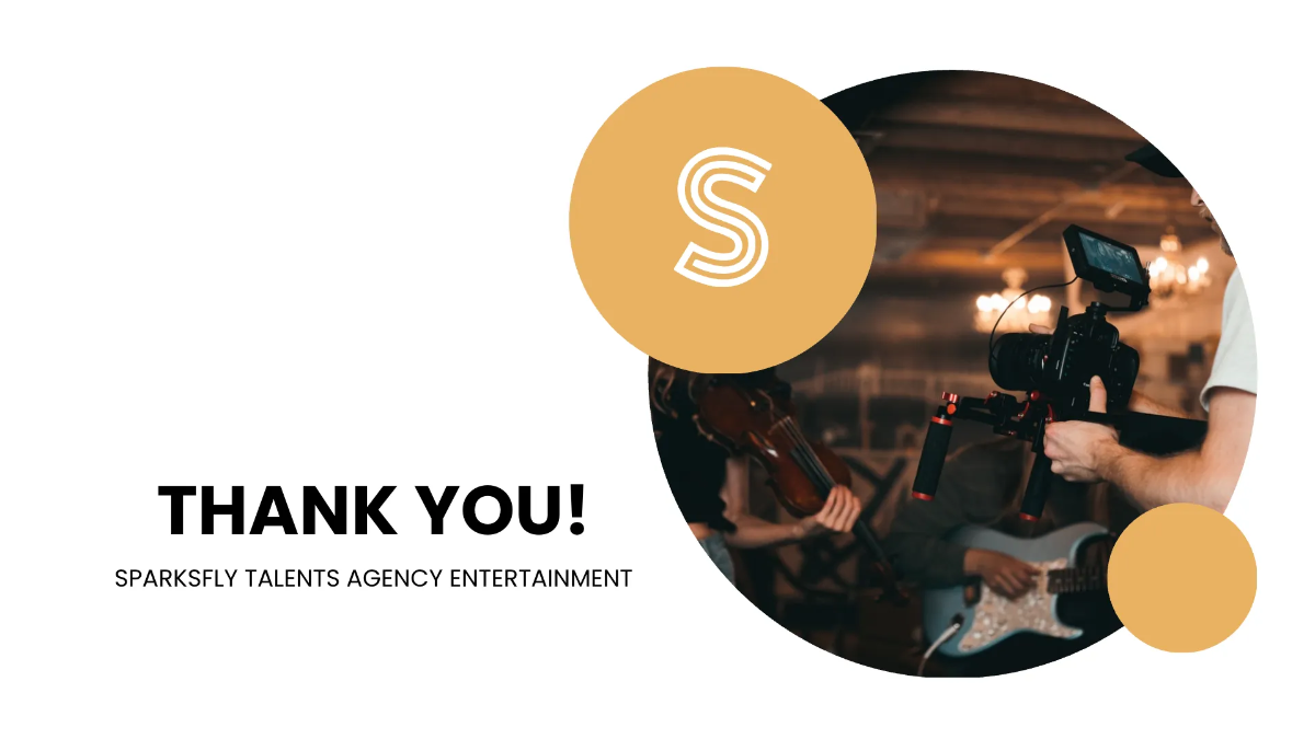 Free Professional Agency Presentation Template to Edit Online