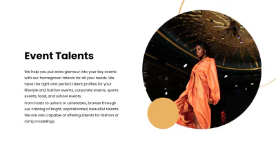 Free Professional Agency Presentation Template to Edit Online