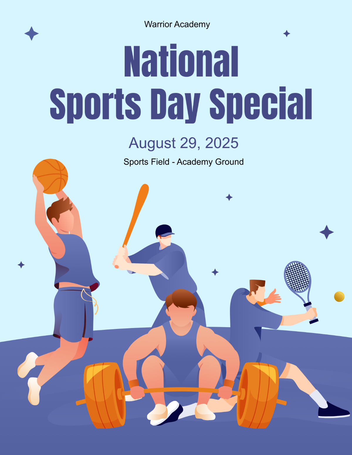Free Sports Flyer Templates, Editable and Printable