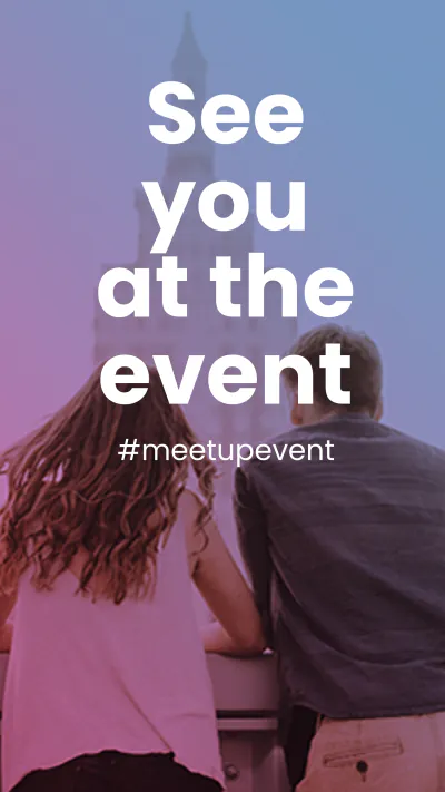 Free Meetup Event Instagram Story Template to Edit Online