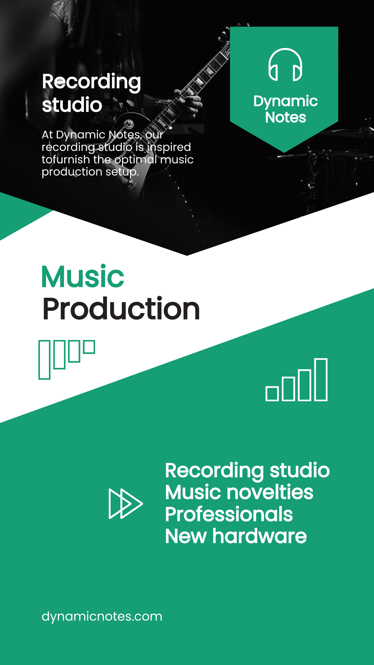 Music Production Instagram Story Template