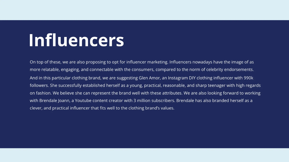 Free Sample Agency Presentation Template to Edit Online