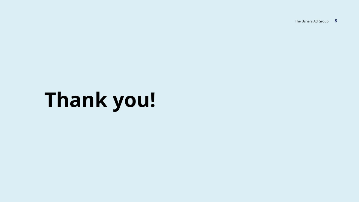 Free Sample Agency Presentation Template to Edit Online