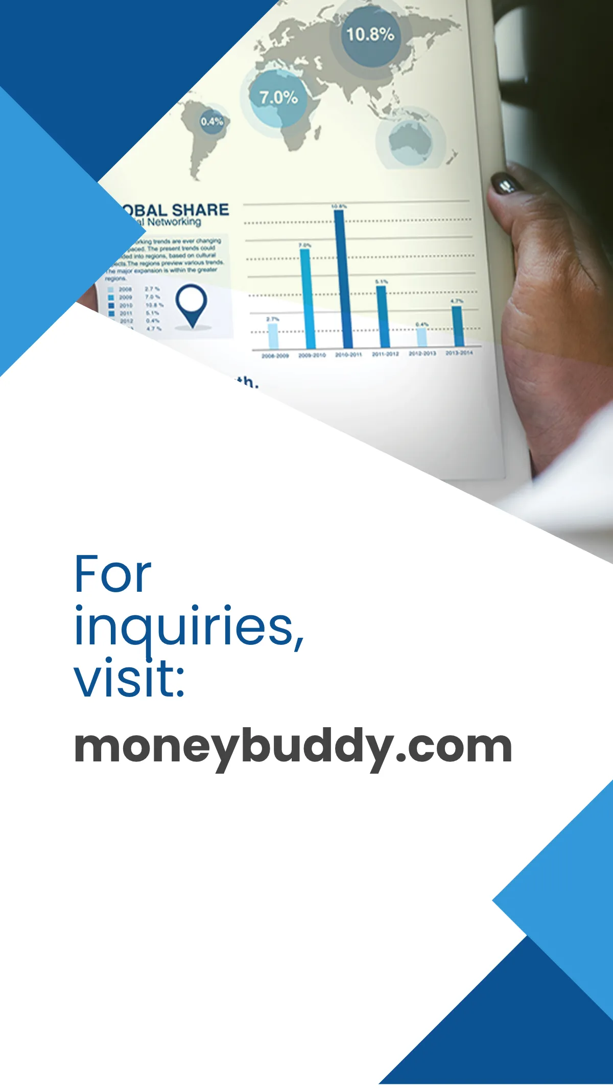 Free Finance Consultant Instagram Story Template to Edit Online