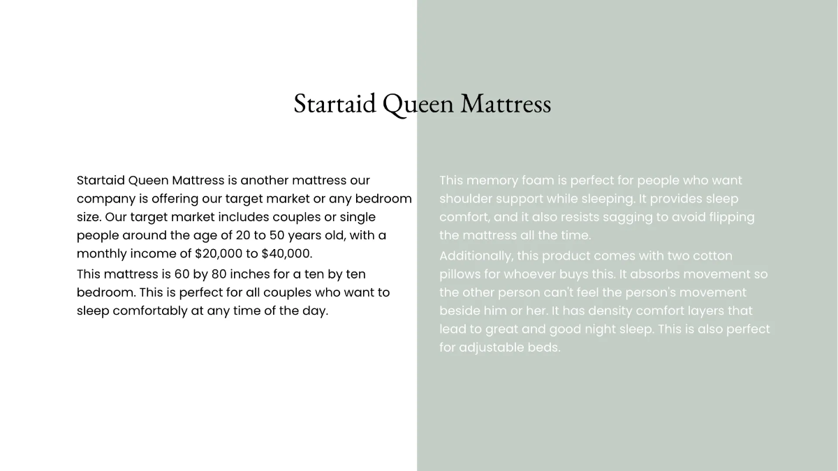 Free Startup Business Plan PowerPoint Presentation Template to Edit Online