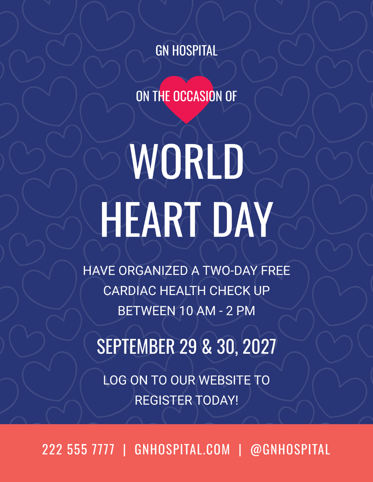 World Heart Day Flyer