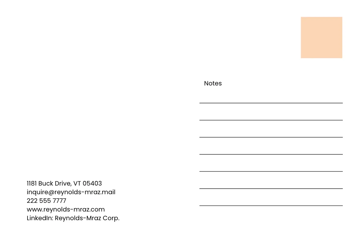 Free Corporate Startup Postcard Template to Edit Online