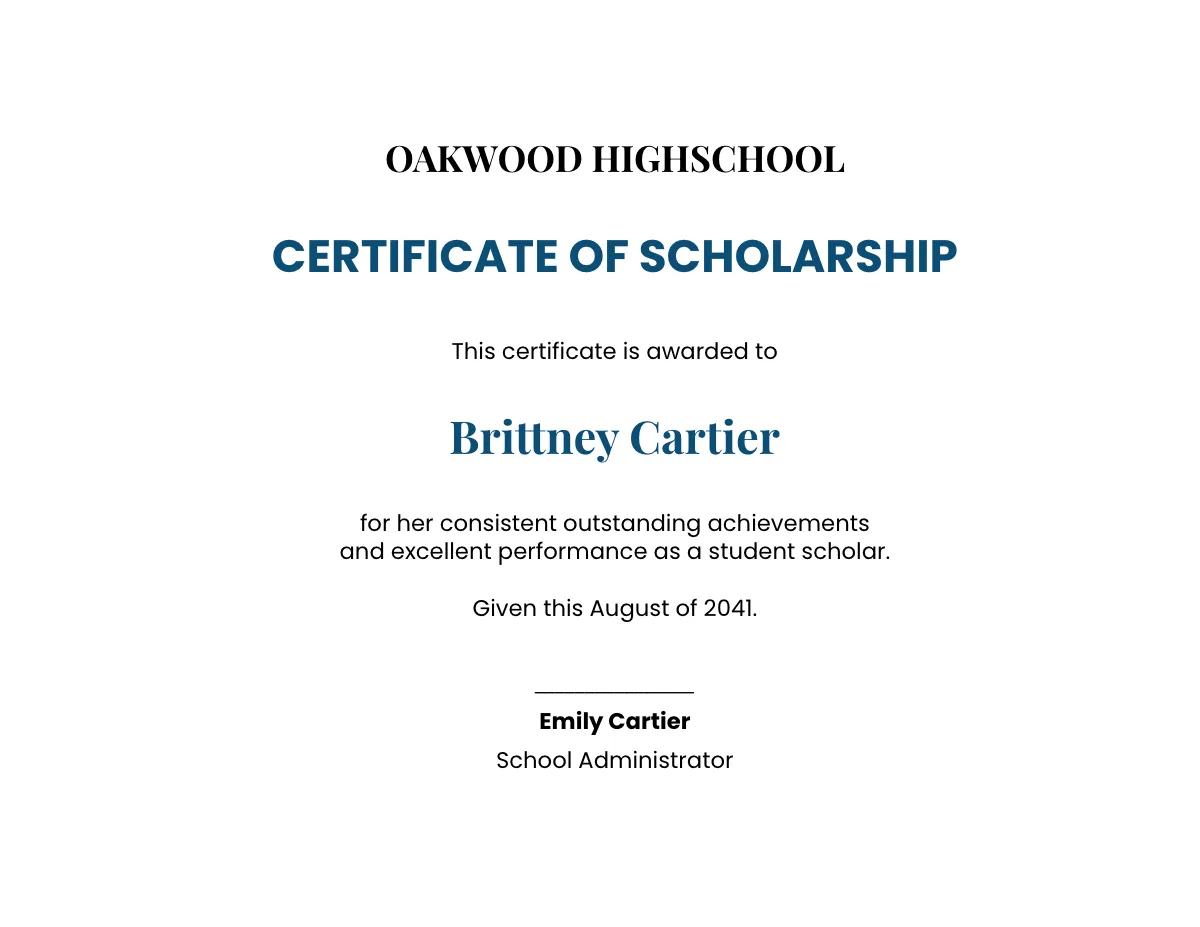 Free Scholarship Templates To Edit Online Free Scholarship Templates To Edit Online