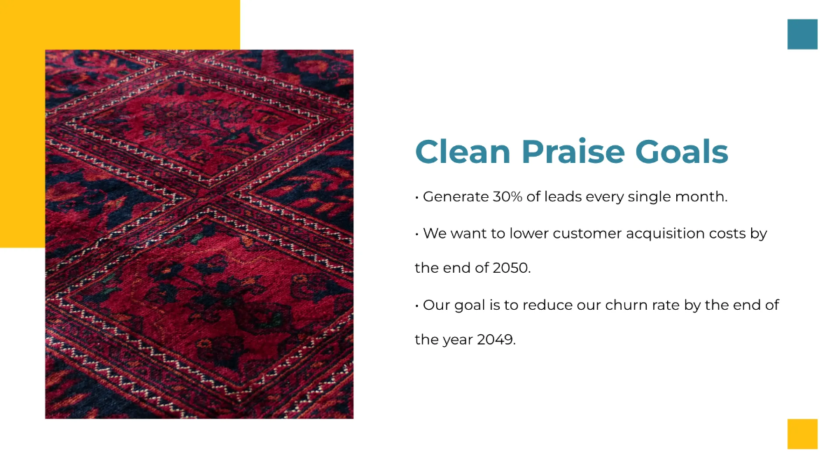 Free Carpet Cleaning Service Presentation Template to Edit Online