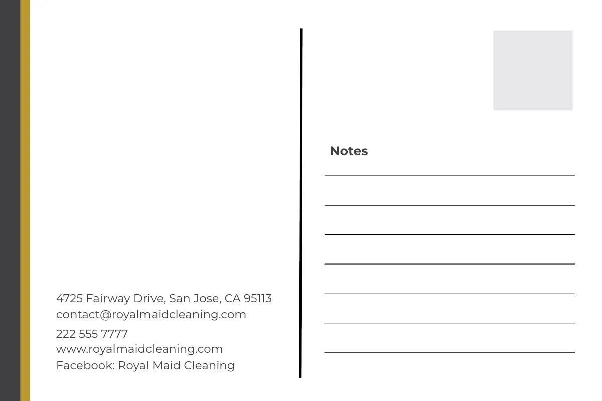 Free Commercial Cleaning Service Eddm Postcard Template to Edit Online