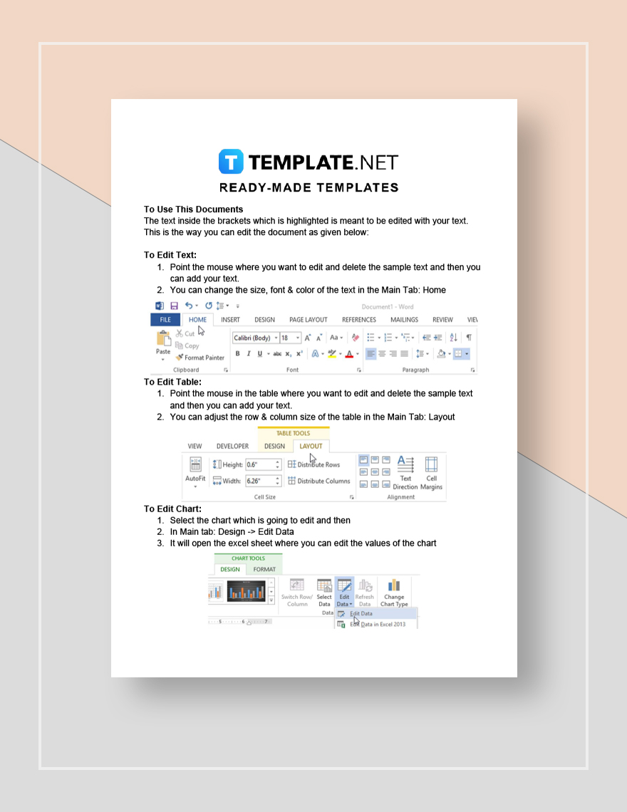 Company Annual Budget Instructions