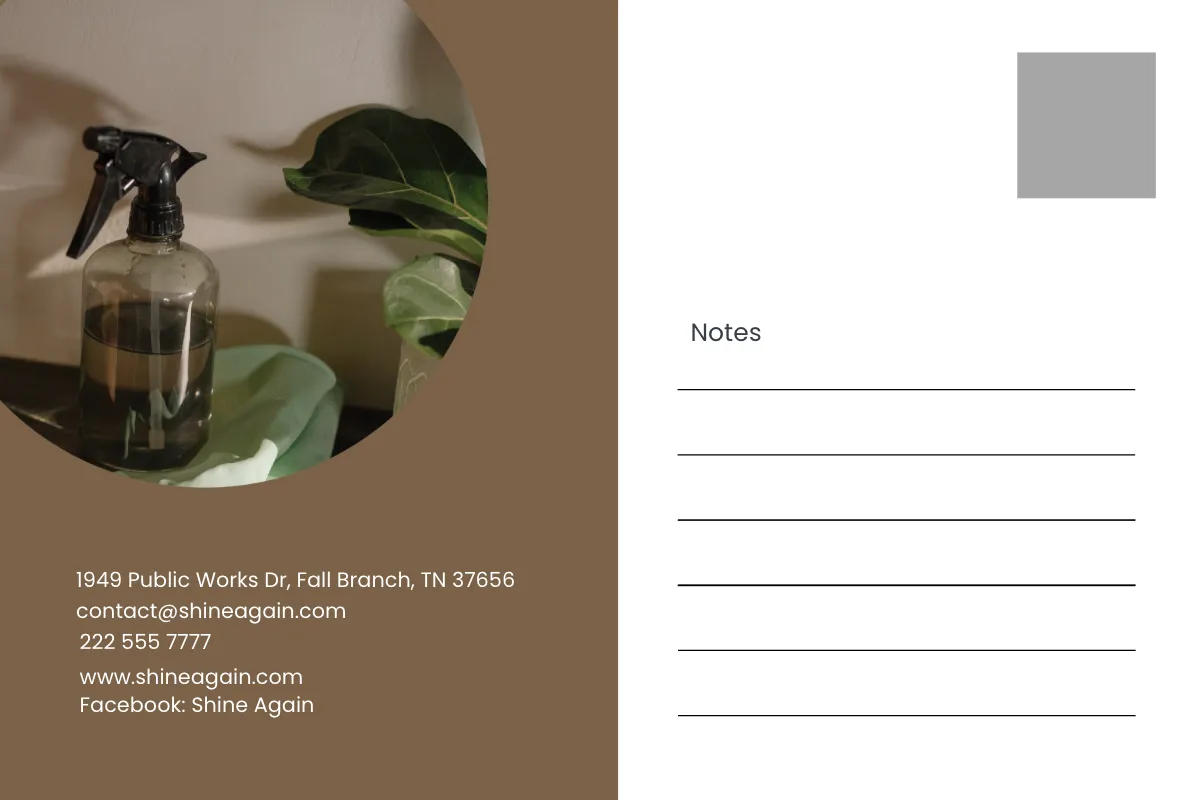 Free Professional Cleaning Service EDDM Postcard Template to Edit Online