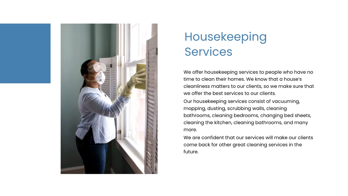 Free Simple Presentation Template to Edit Online