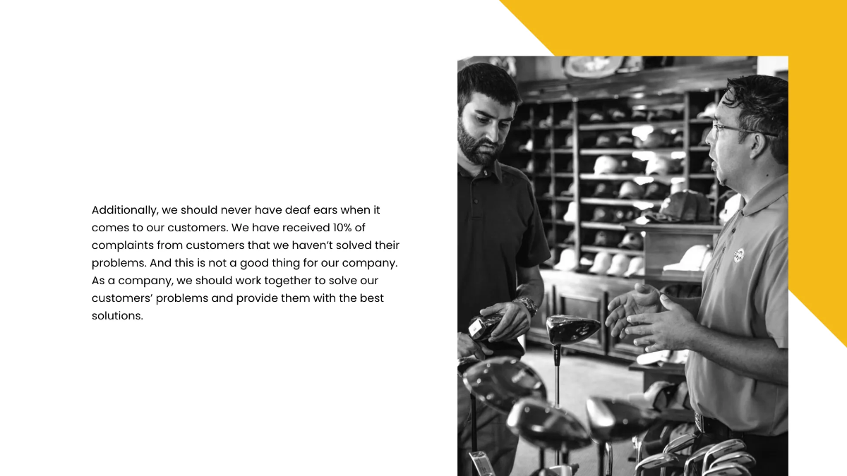 Free Customer Service Presentation Template to Edit Online