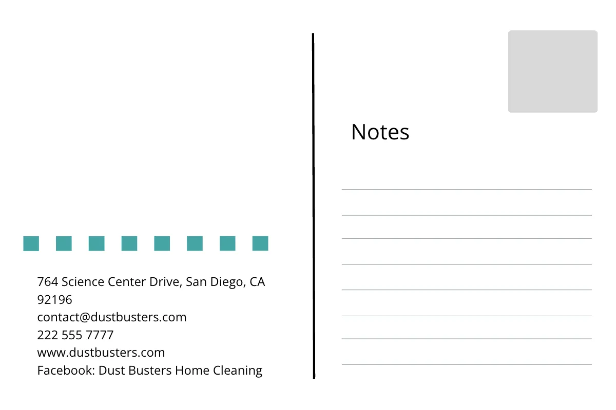 Free House Cleaning Service Eddm Postcard Template to Edit Online