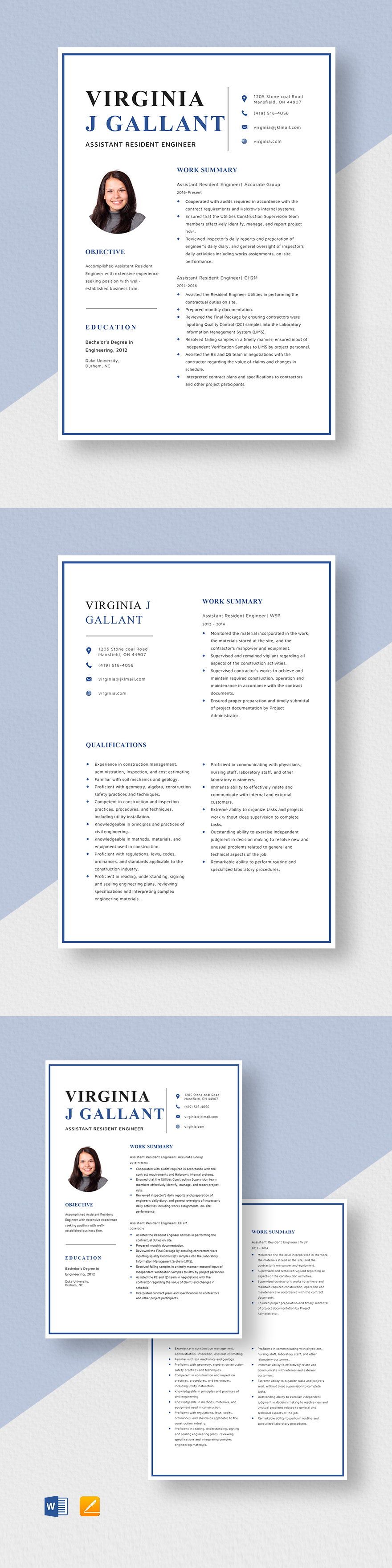 Free Satellite Engineer Resume Template - Word, Apple Pages | Template.net