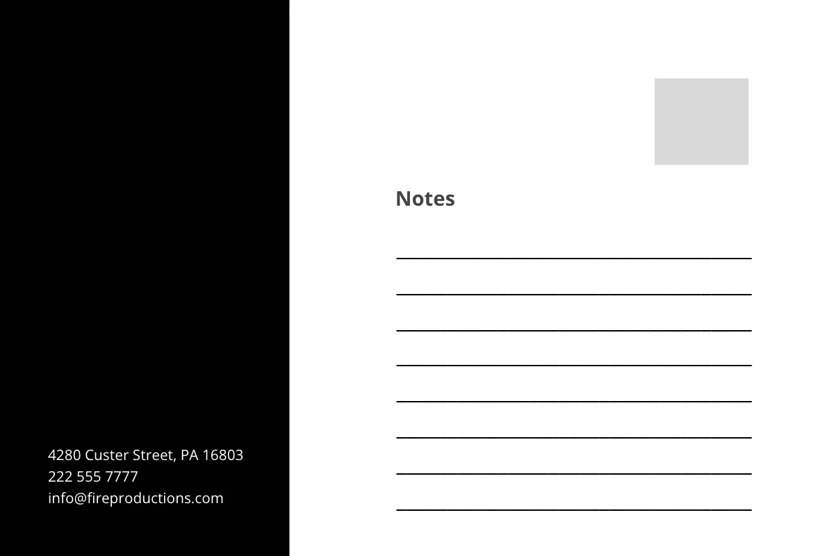 Free Martin Luther King Day Postcard Template to Edit Online