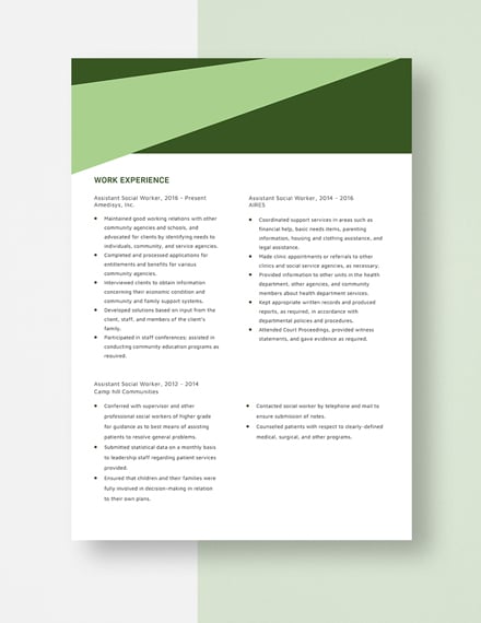 Social Worker Resume Template Microsoft Word - Social Work Resume Social Worker Cv Examples Ats1 ... - This resume template also like other resumes, but as we known the…