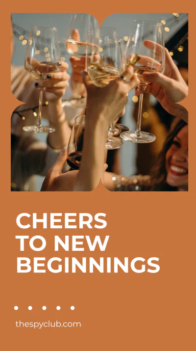 Free New Year Greeting Instagram Story Template to Edit Online