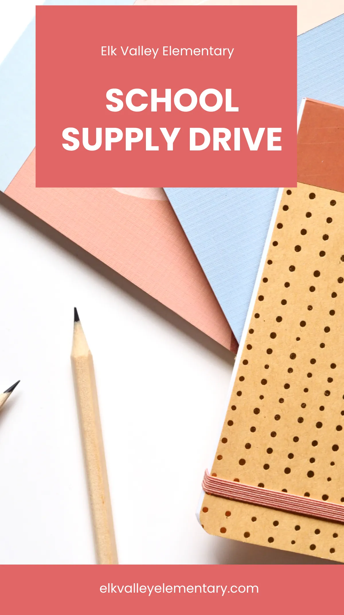 Free School Supply Drive Instagram Story Template to Edit Online