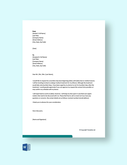 125+ FREE Medical Letter Templates [Edit & Download] | Template.net