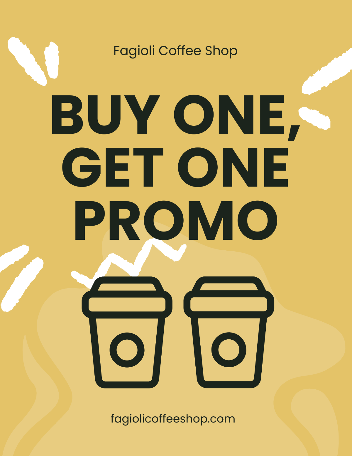 Coffee Shop Promotion Flyer