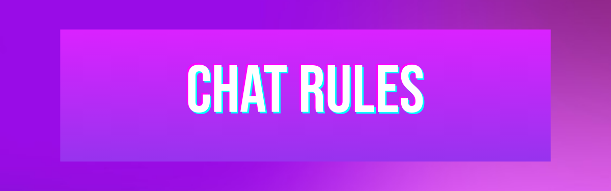Free Chat Rules Twitch Panel Template to Edit Online