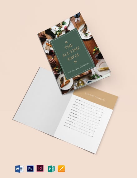 journal cookbook template 1
