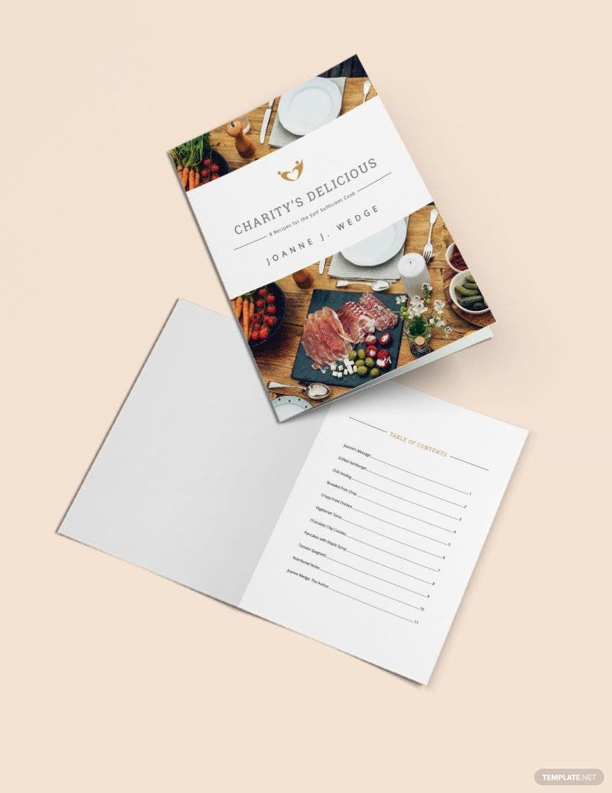 Fundraiser Cookbook Template