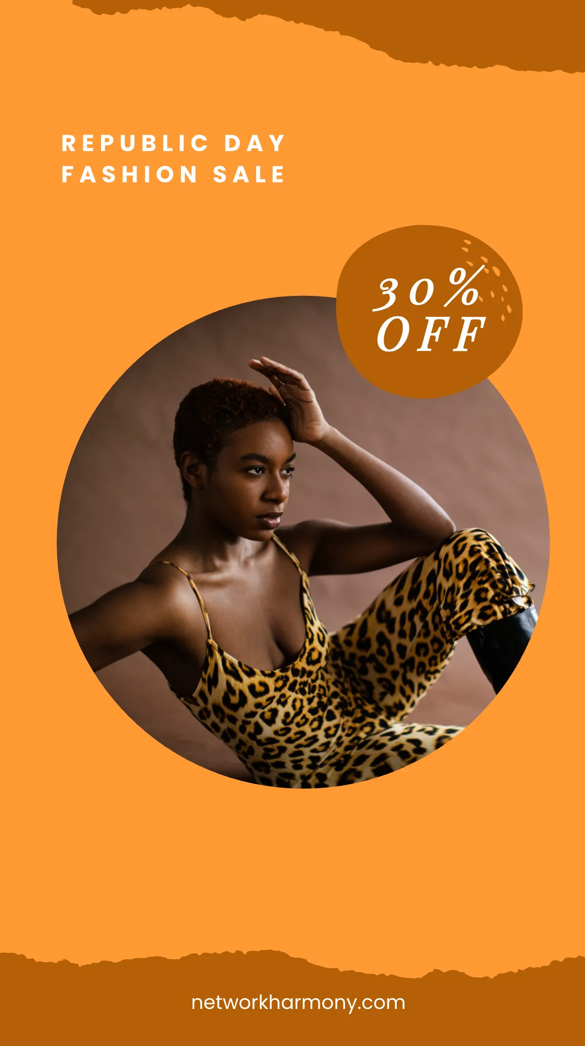 Free India republic day sale Instagram Story Template to Edit Online