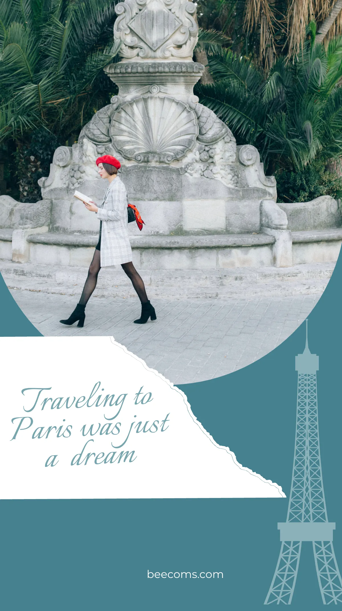 Free Travel Influencer Instagram Story Template to Edit Online