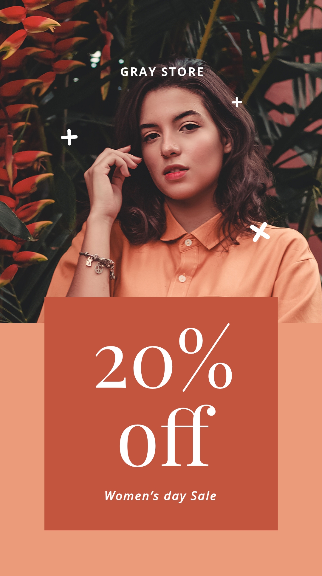 Creative Holiday Sale Instagram Story Template [Free JPG] - PSD