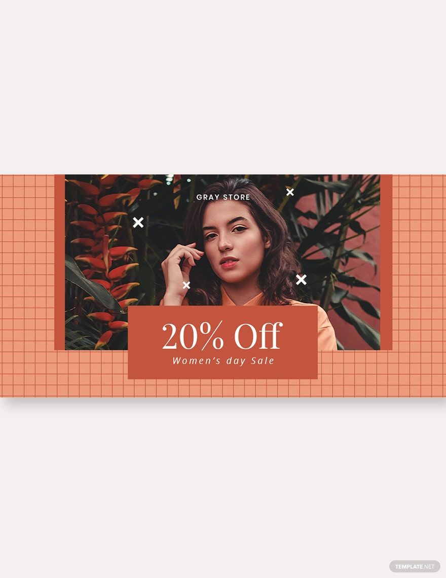 Creative Holiday Sale Twitter Post Template