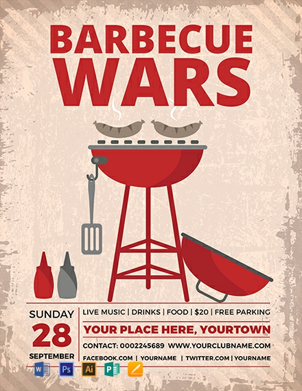 13 free bbq flyer templates in microsoft word doc bbq flyer template free