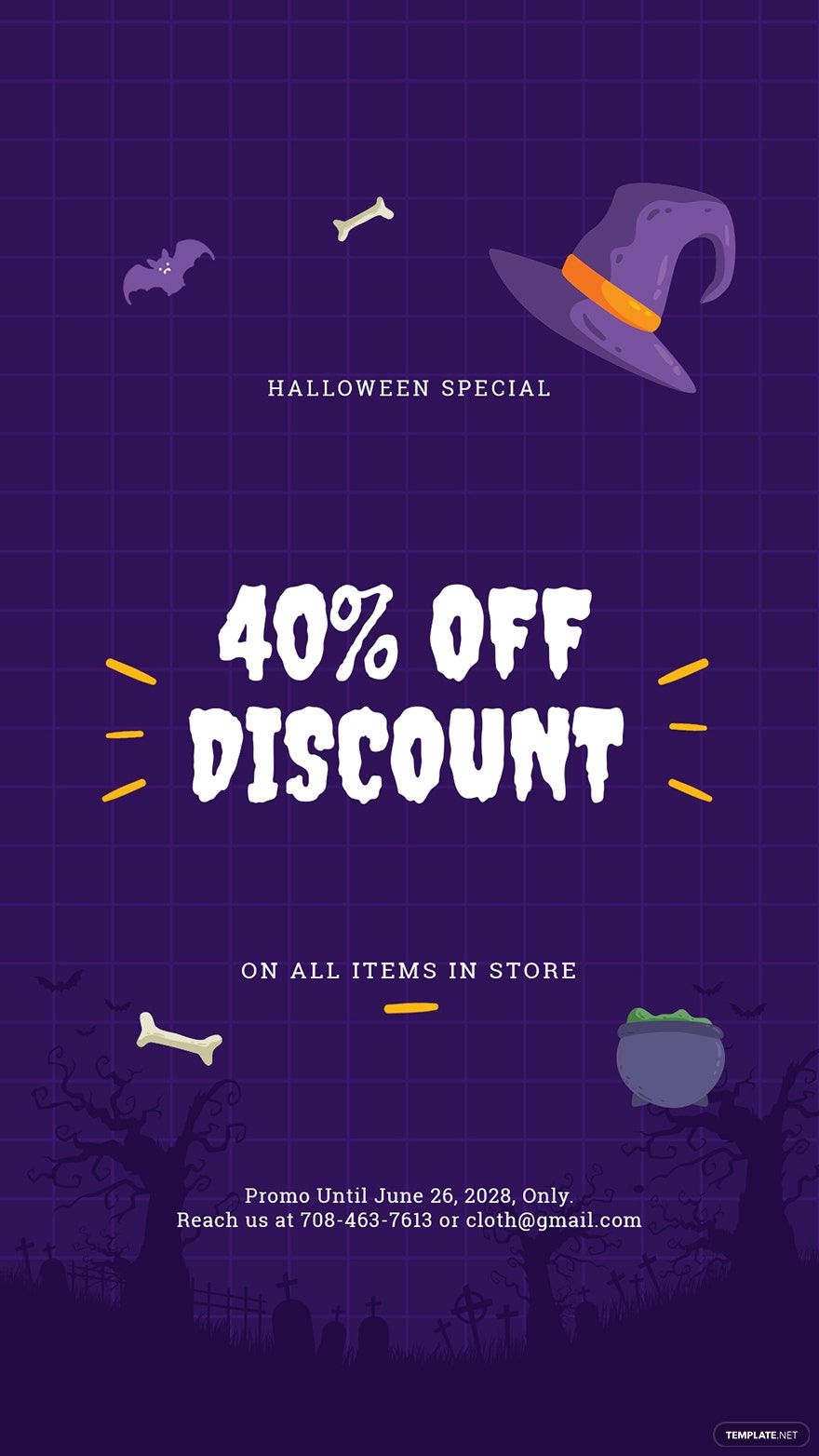 Simple Holiday Sale Instagram Story Template