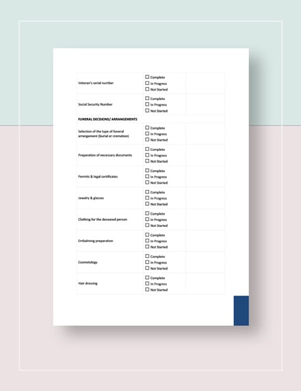checklist template for mac word