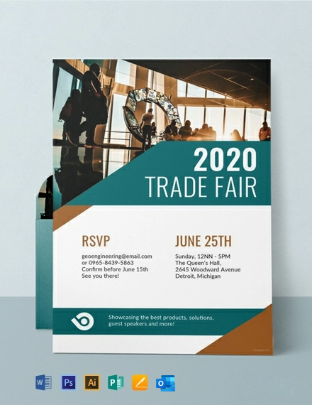FREE Corporate Event Invitation Template Word (DOC) PSD InDesign