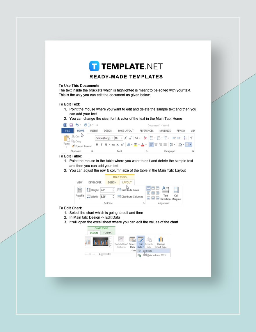 Product Quality Checklist Template