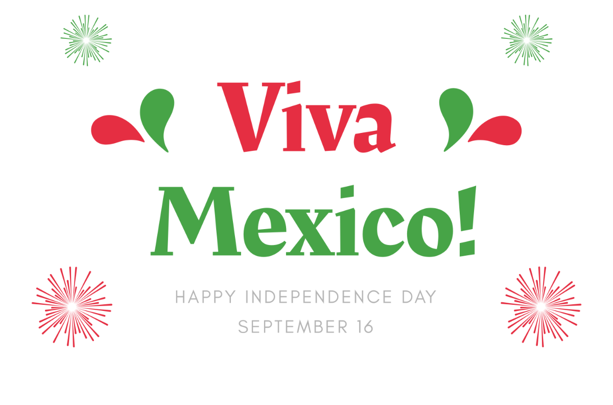 Mexican Independence Day Banner Template