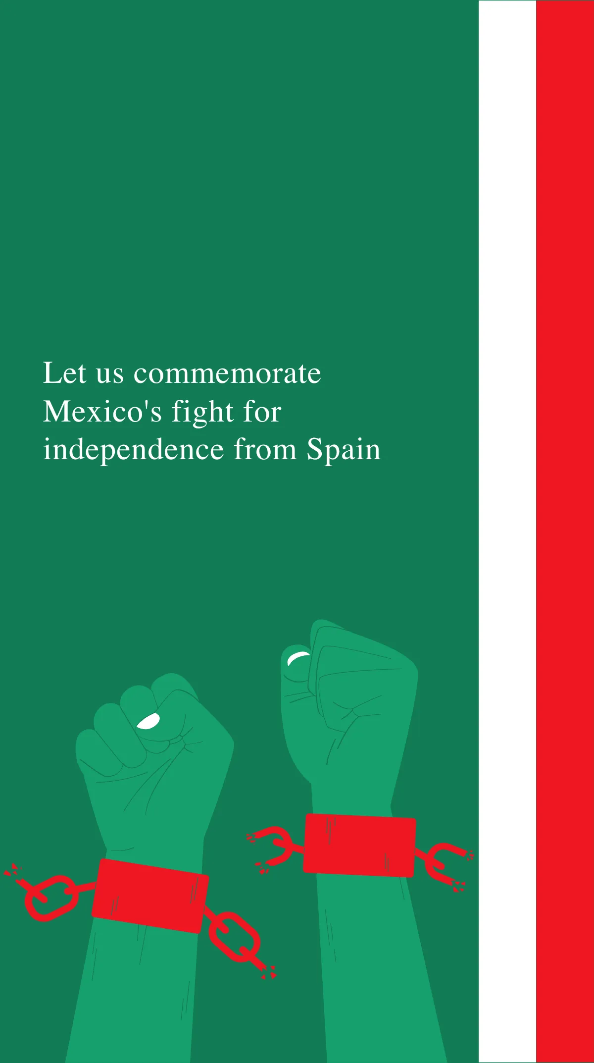 Free Mexican Independence Day Instragram Story Template to Edit Online