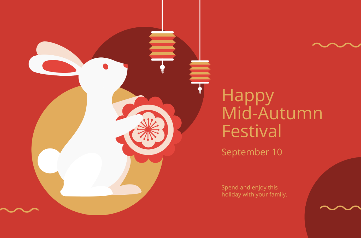 Free Mid-autumn Festival Banner Template